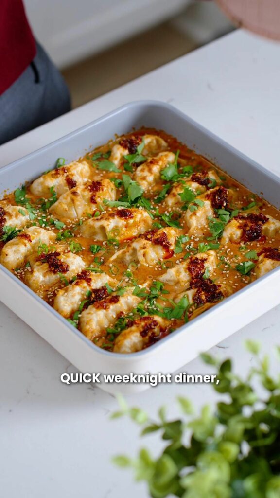 viral dumpling bake recipe