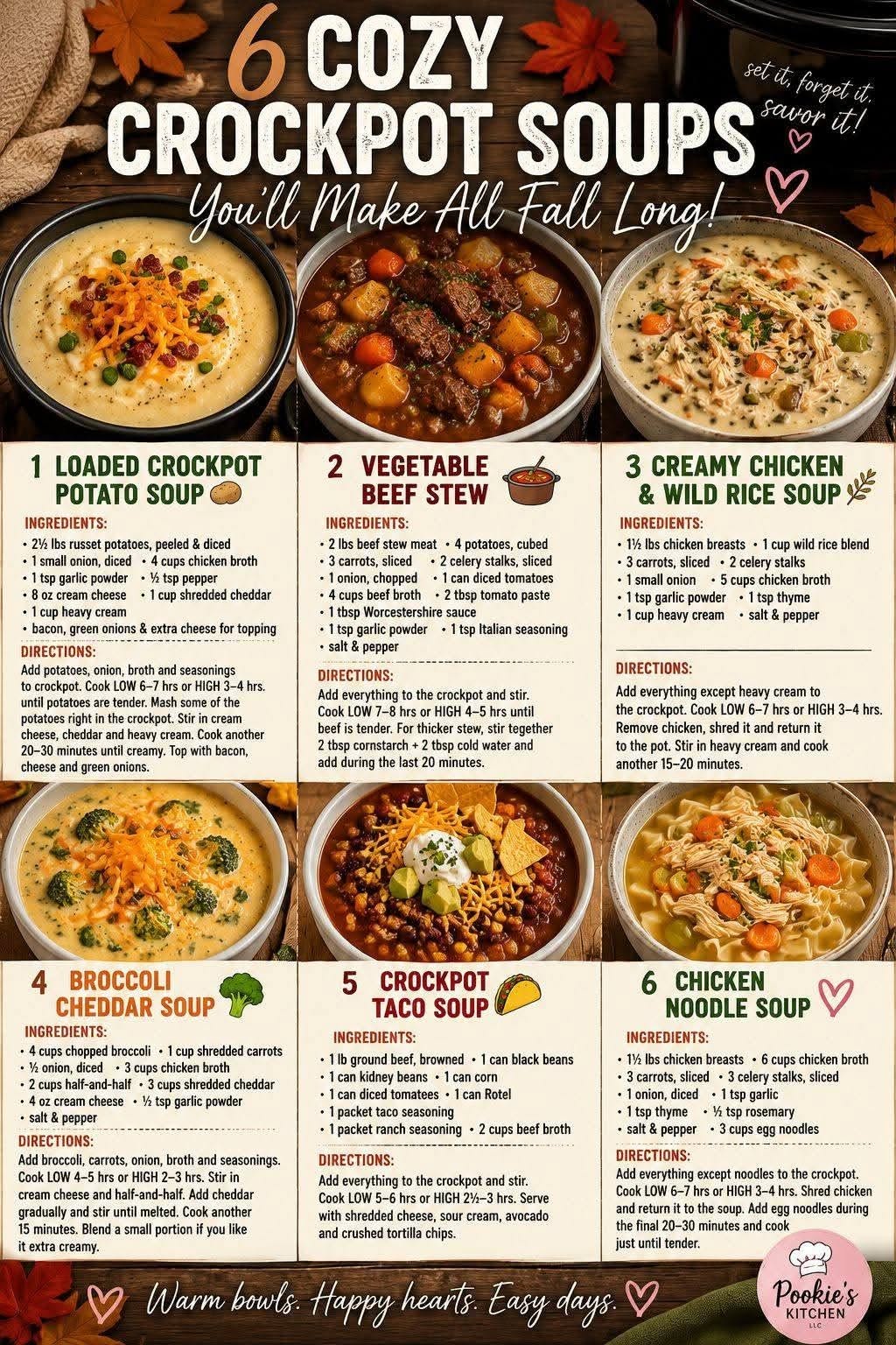 The Ultimate Soup Poster Party: Six Soups, One Table
