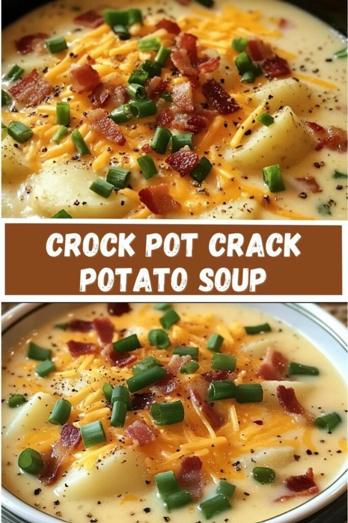 crock pot crack potato soup